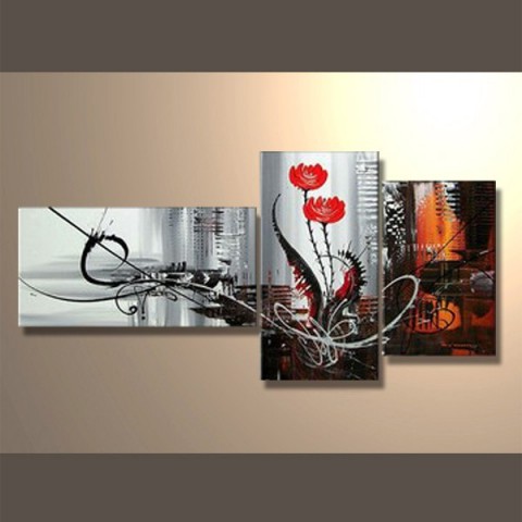 tableaux nature peinture sur soie tableaux triptyque